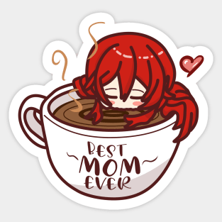 himeko (coffee break) | (fan-art by smoomaru) Sticker